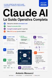 Copertina del libro «Claude AI — La Guida Operativa Completa»