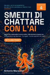 Copertina del libro «Smetti di Chattare con l’AI»