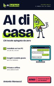 Copertina del libro «AI di casa»